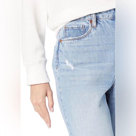 SALEBLANKNYC Baxter Rib Cage Jeans Straight Leg with Rips in Personal Best - NWT - Picture 4 of 4